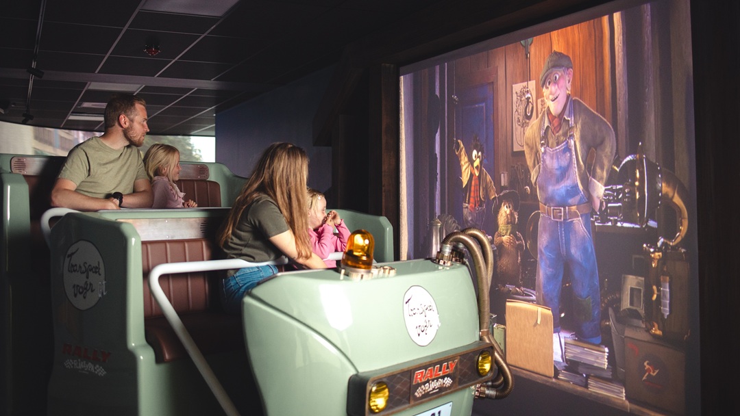 New Rally Flåklypa Family Dark Ride Opens at Hunderfossen